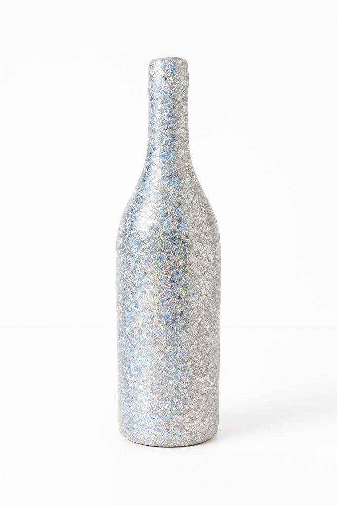 Olo Bottle Sleeve Crackle Silver