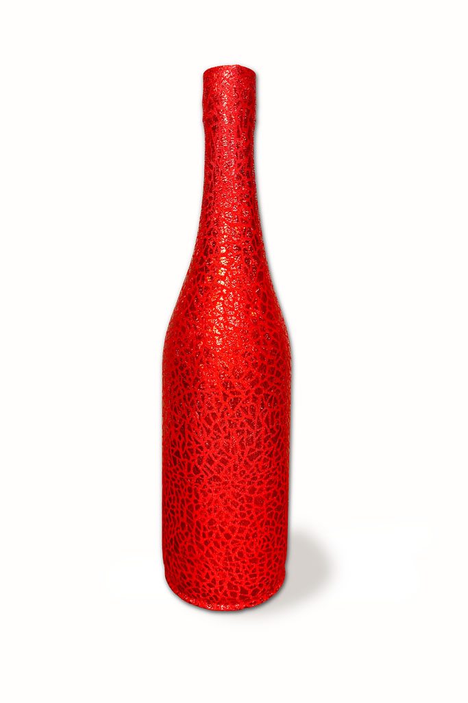 Olo Bottle Sleeve Crackle Red