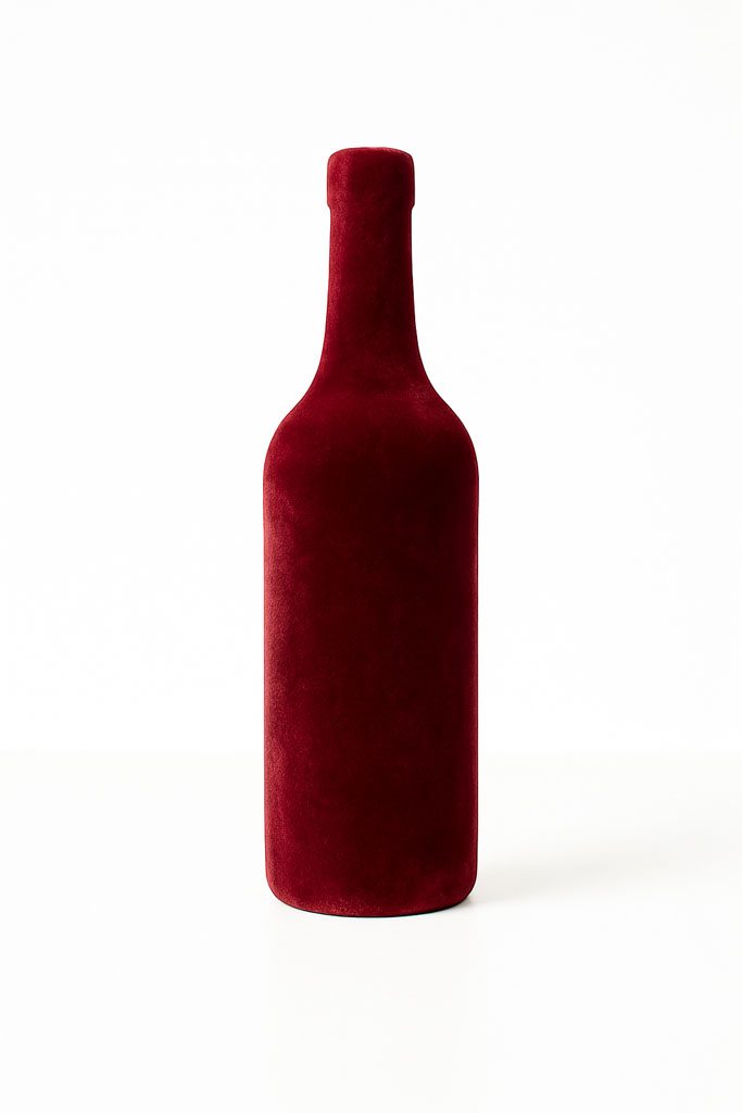 Olo Bottle Sleeve Velvet  Cranberry